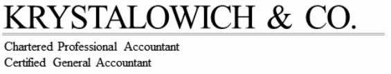 Krystalowich & Co - CPA, CGA
